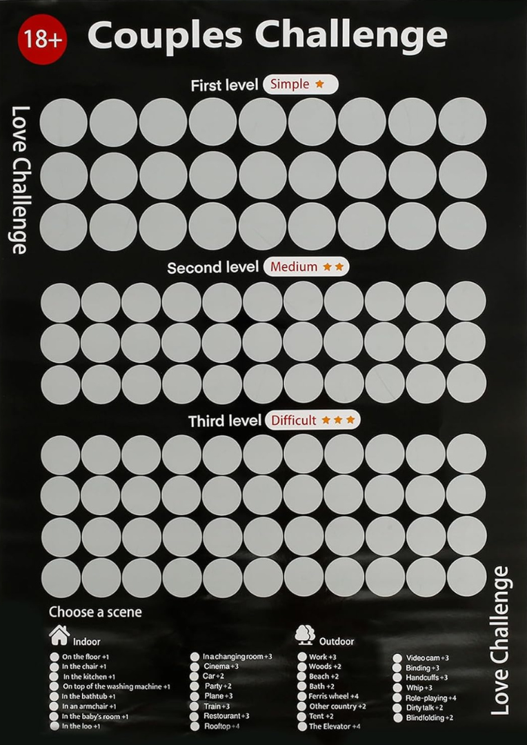 Scratch off Positions Challenge 🔥