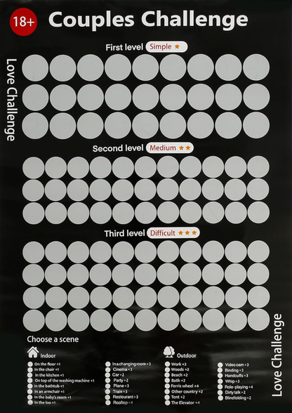Scratch off Positions Challenge 🔥